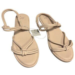 A New Day Women's Lara Ankle Strap Sandals Brown Size 11